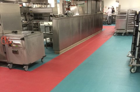 Flowfast Cure for Private Hospital Kitchen Floor