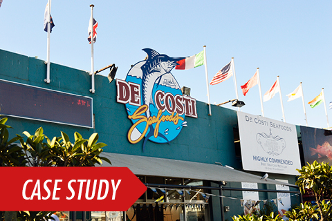 Flowcrete Supply Slip Resistant Surface for Sydney Seafood Shop